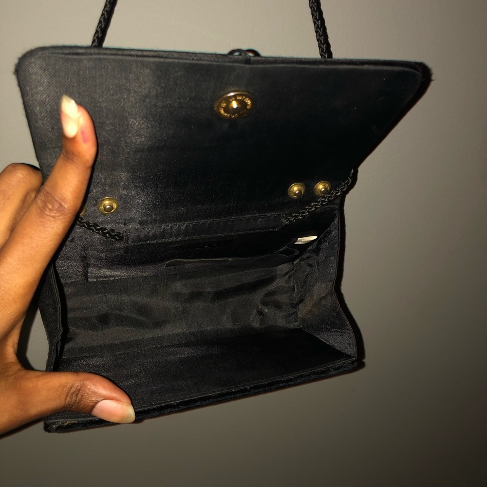 Cute vintage velvet purse - Picture 5 of 5